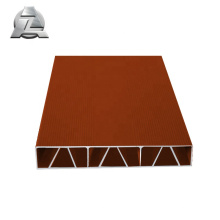 revêtement en poudre bronze métal pont en aluminium plancher